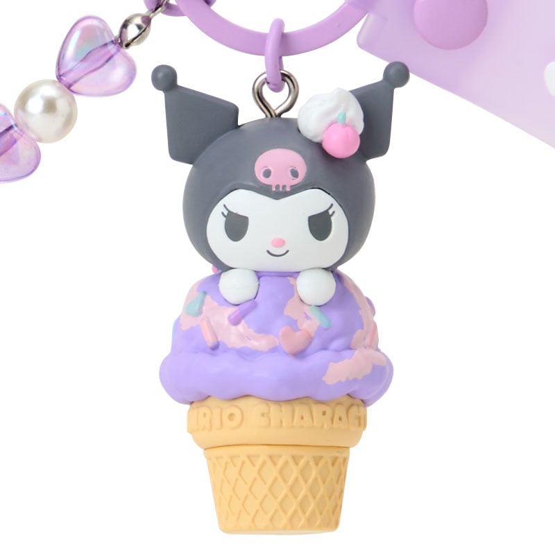 現貨｜Sanrio Kuromi 日版 夢幻雪糕店系列 立體 鎖匙扣 (01654-3)