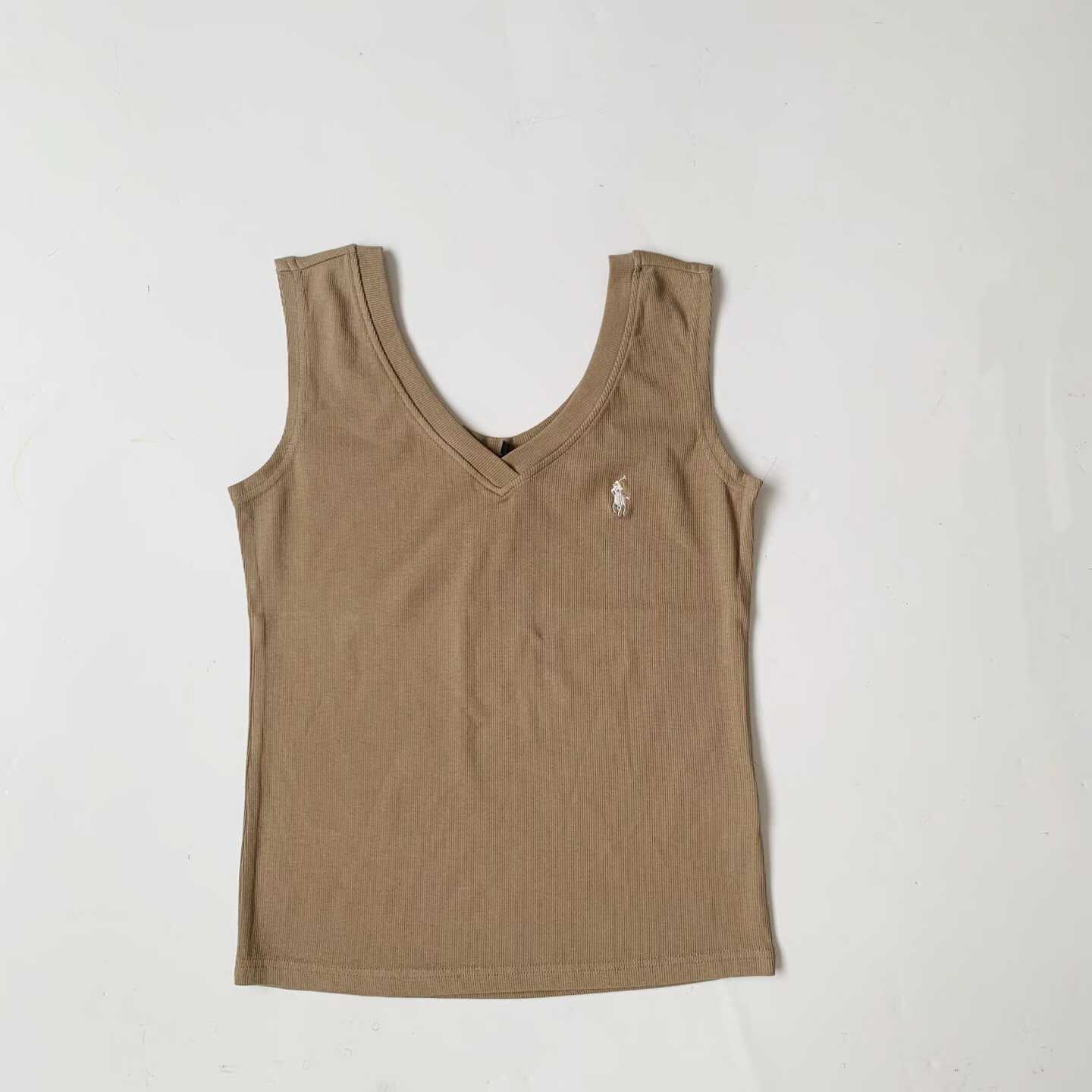 預 RL Polo V領彈性背心Tee [貨號26A1531]