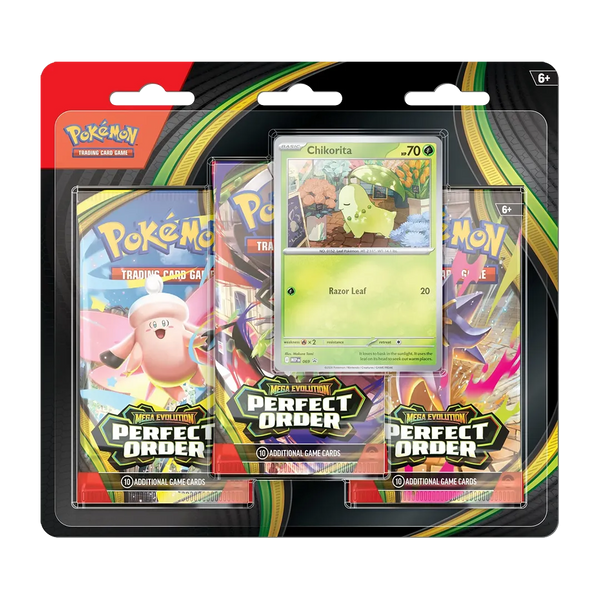 Pokemon Perfect Order (ME03) 3-PACK BLISTER