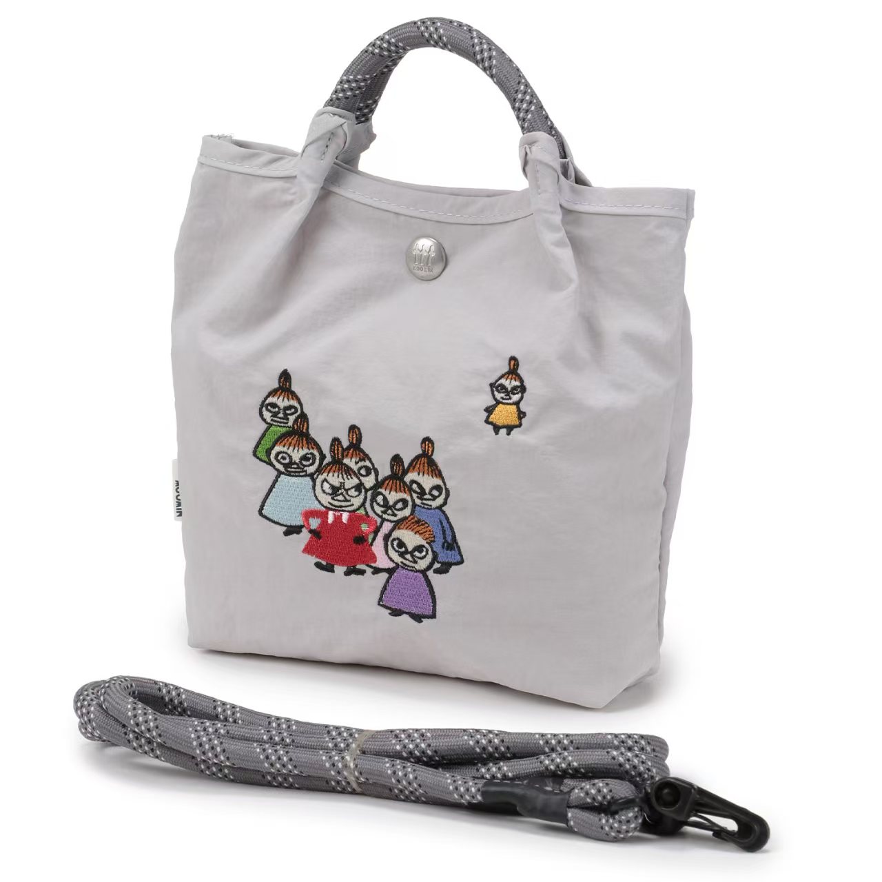 日本限定 MOOMIN 迷你 2WAY 刺繡肩背包