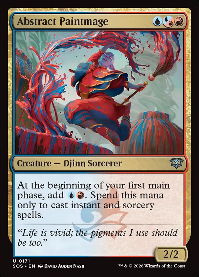[EN] Abstract Paintmage [SOS-171] U