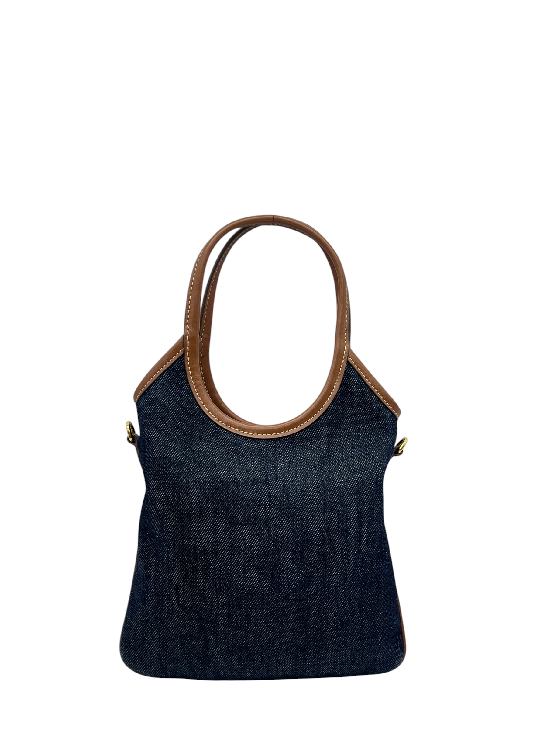 Pre-Owned MIU MIU Ivy Tote Mini Blue / Product Code: 26060506
