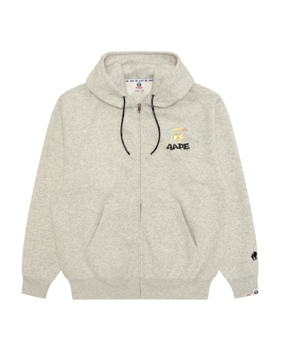 AAPE Moonface zip up hoodie (E303XAR)