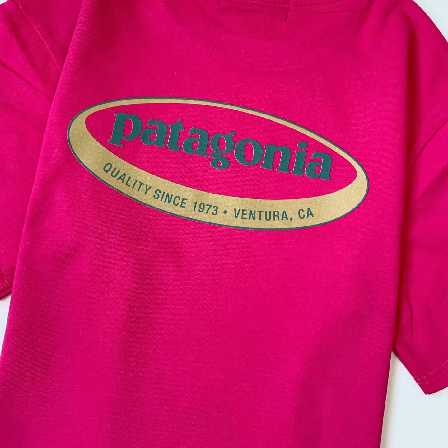 預訂 Pata gonia Korea Oval Logo短袖Tee [貨號26A375]