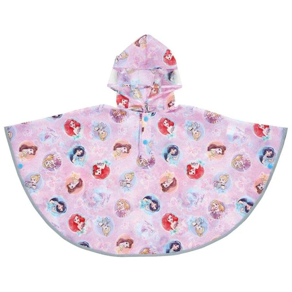 📢開團啦 約3月22日截單一次日本直送~新款迪士尼公主幼童雨衣 90cm
