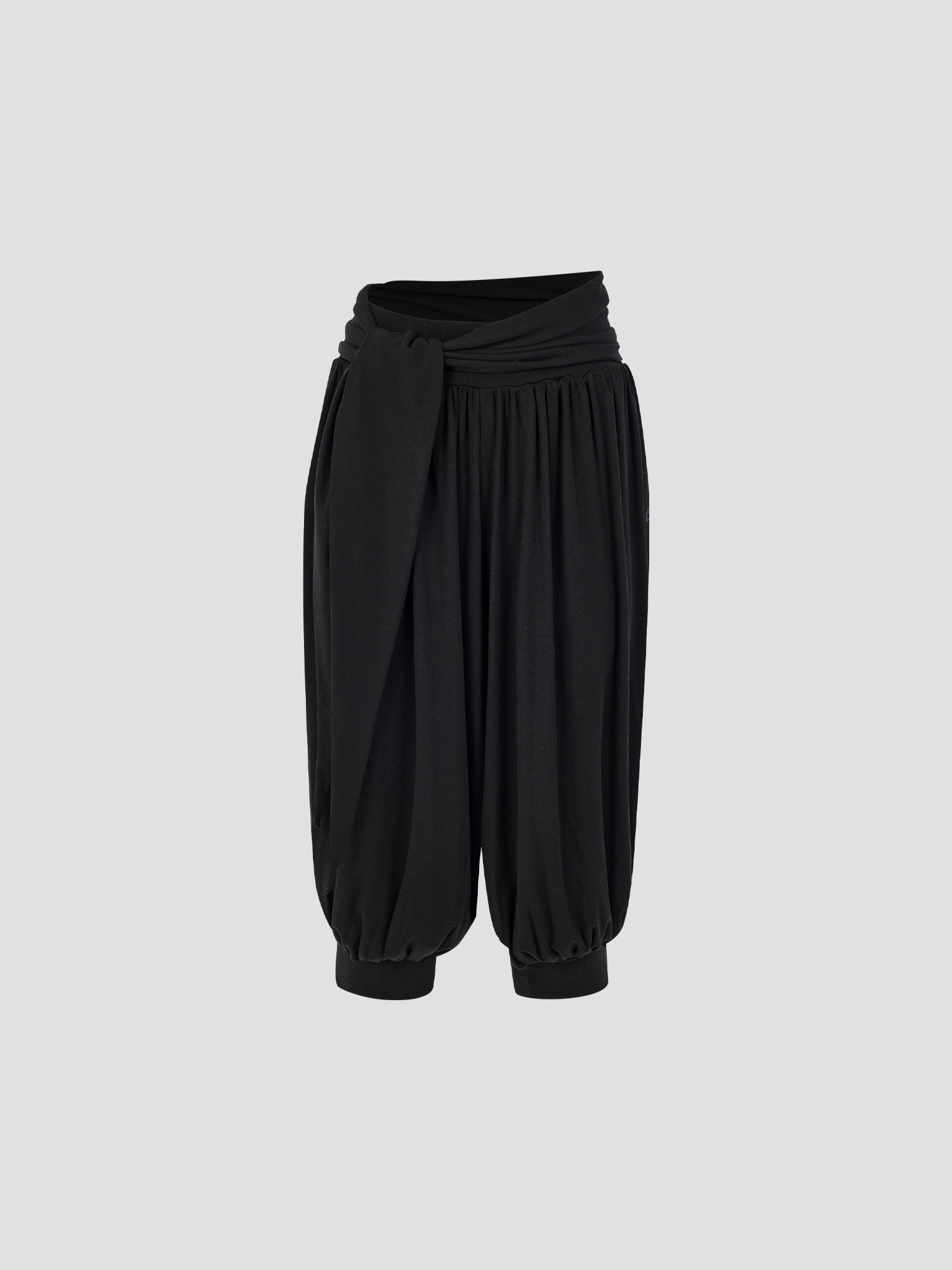 【燈籠七分褲】預購_Satva Tie Harem Pants by Conch