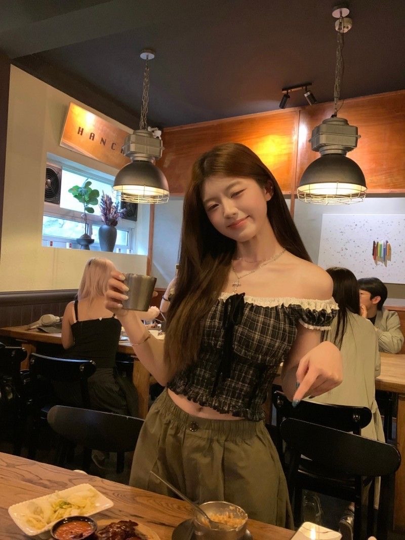 TP585撞色无袖衬衫