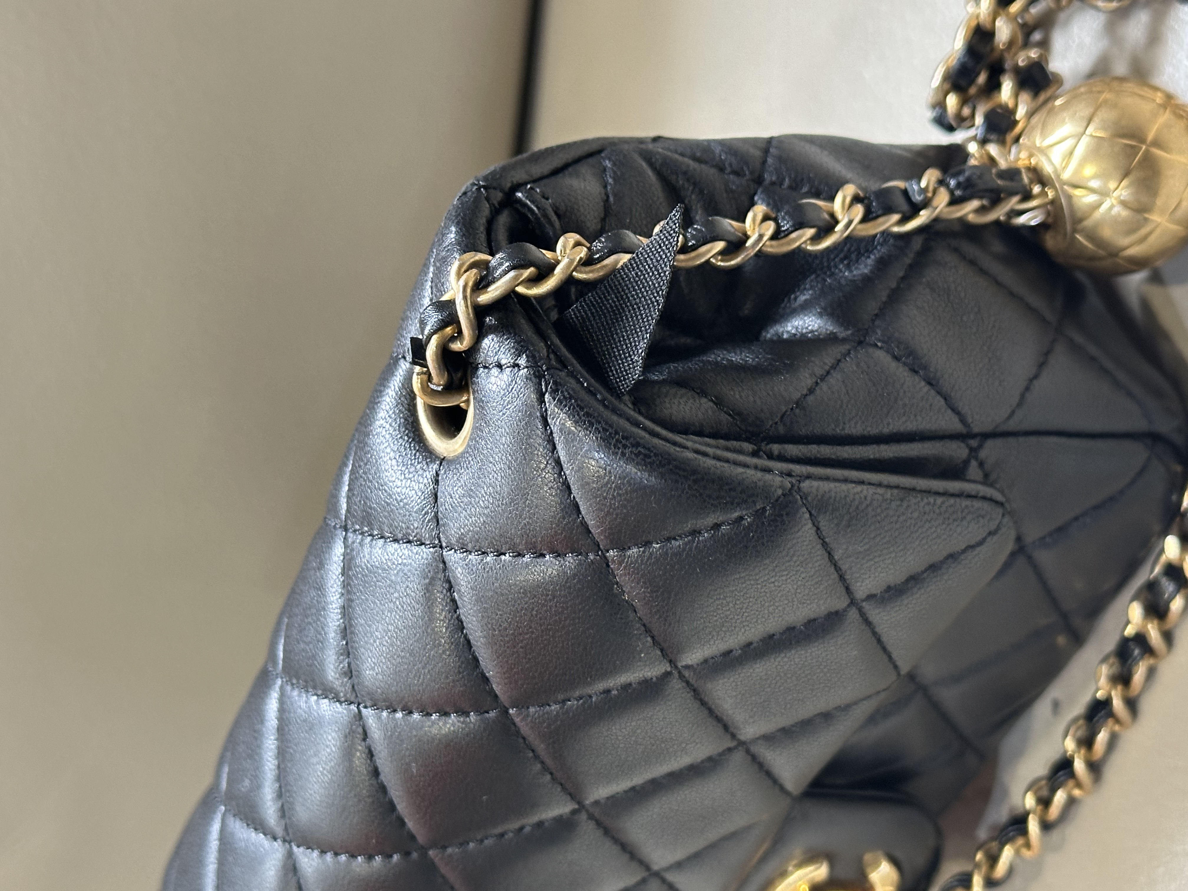 Pre-owned Chanel Mini Rectangular Pearl Crush Flap Bag / Product code :26040514