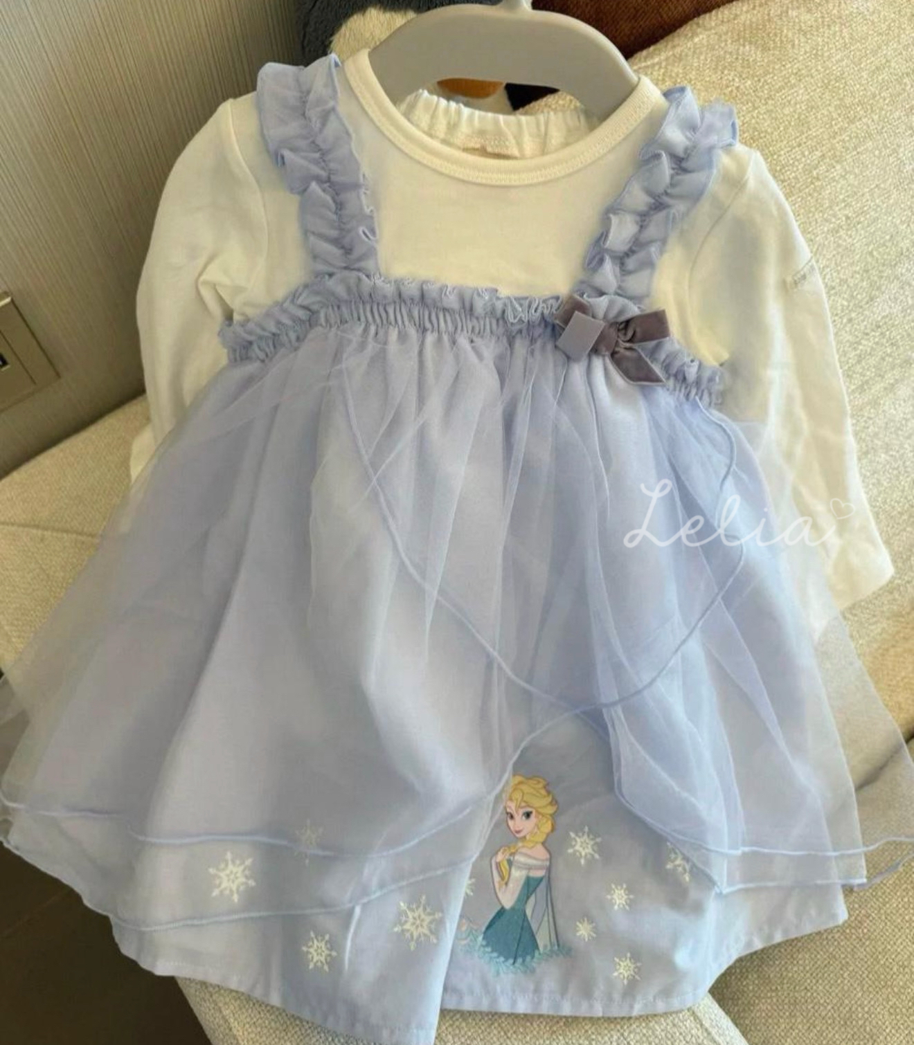 ▫️返貨中▫️Petitmain x Disney Elsa連身裙