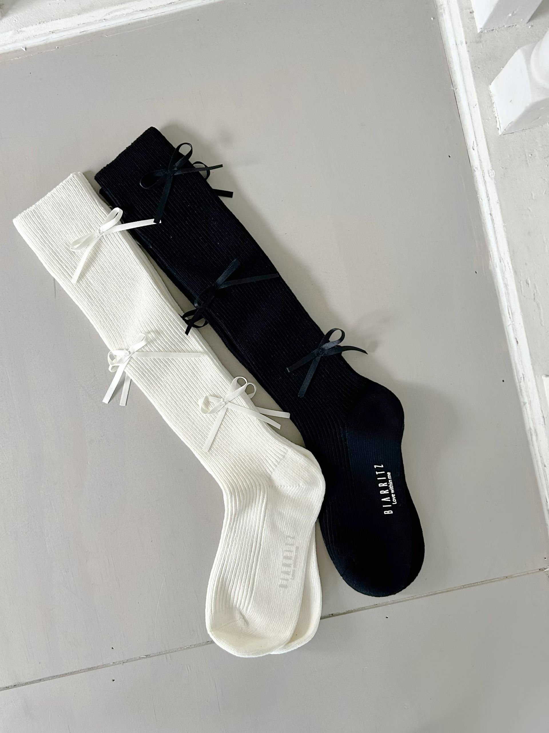 高質量必入！韓國蝴蝶結長襪🎀