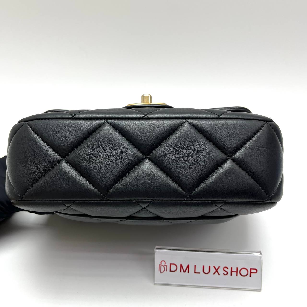 Chanel Coco Crush Square Flap Bag GHW (Microchip)