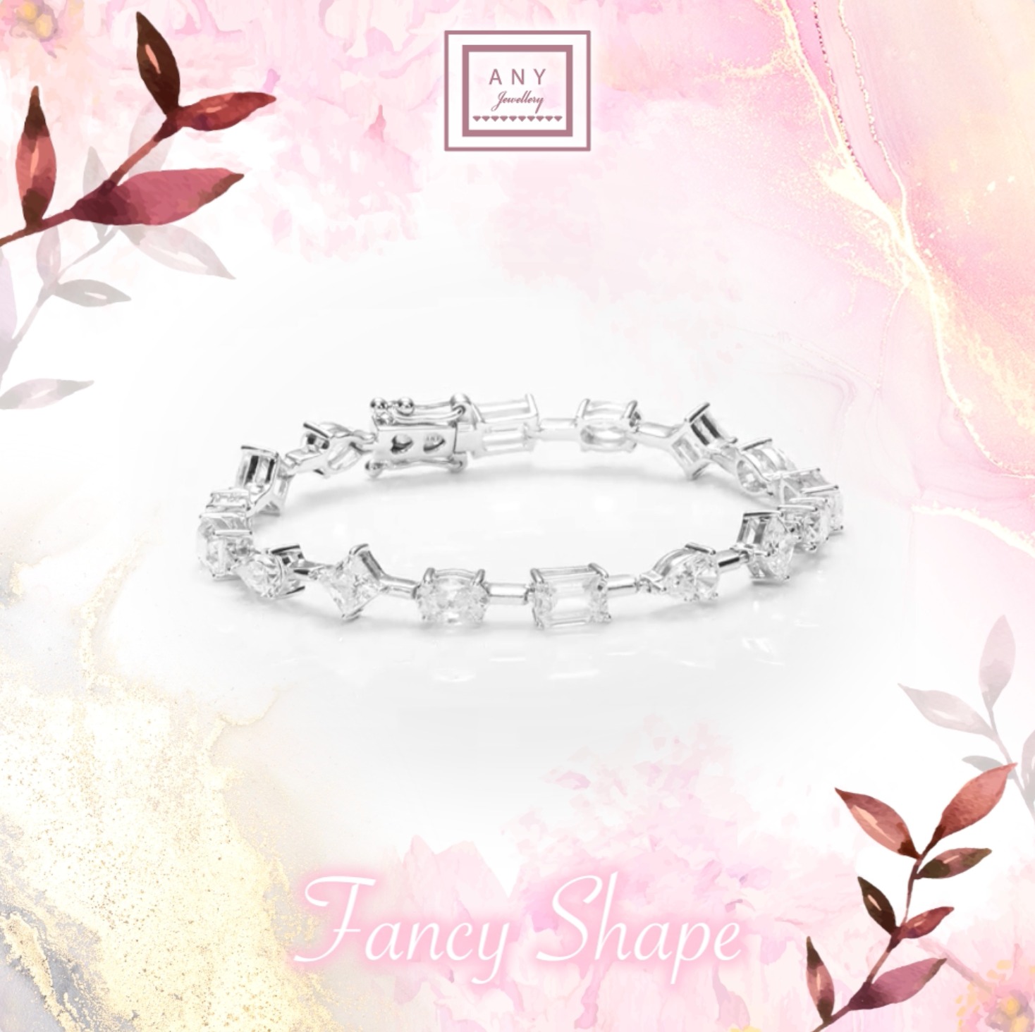 B1831 Fancy Shape Bracelet