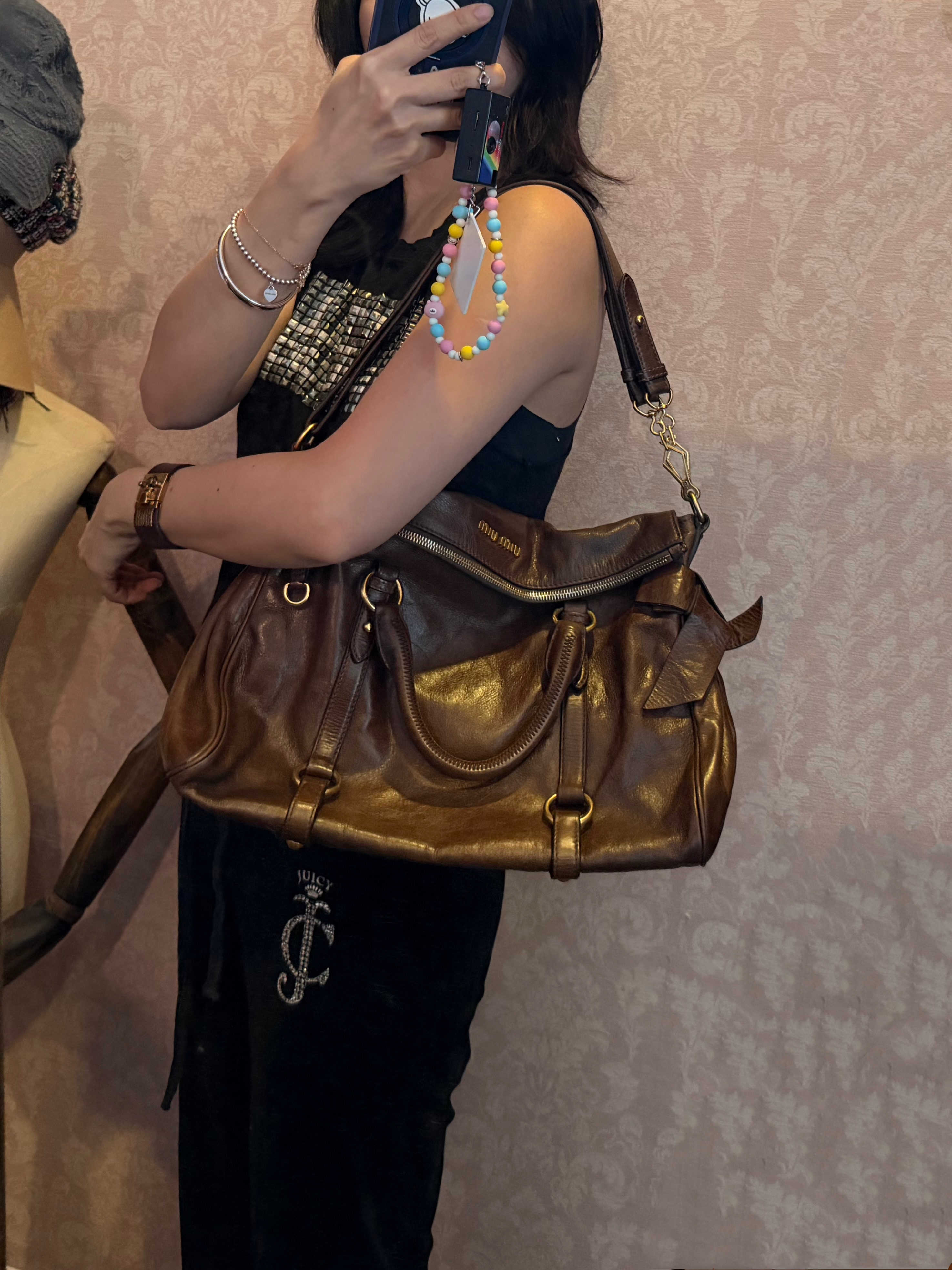 Miu miu vitello bag brown 