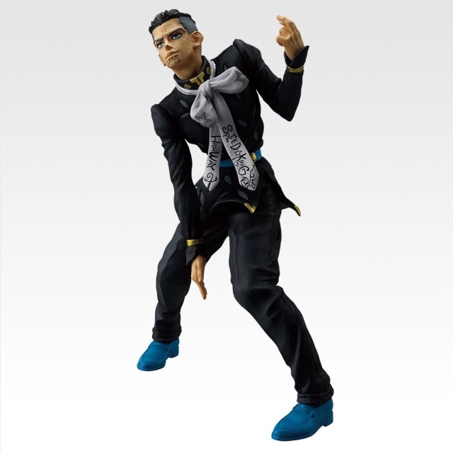 日版 JoJo的奇妙冒險 不滅鑽石-STAND RUSH!-  F 賞 MASTERLISE 噴上裕也 PVC Figure 景品 