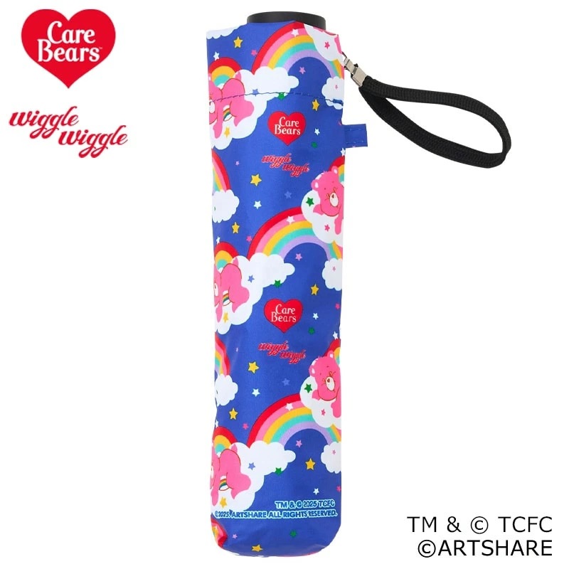 📦訂購 日本代購 Care Bears x Wiggle Wiggle Umbrella 雨傘 縮骨遮🌂