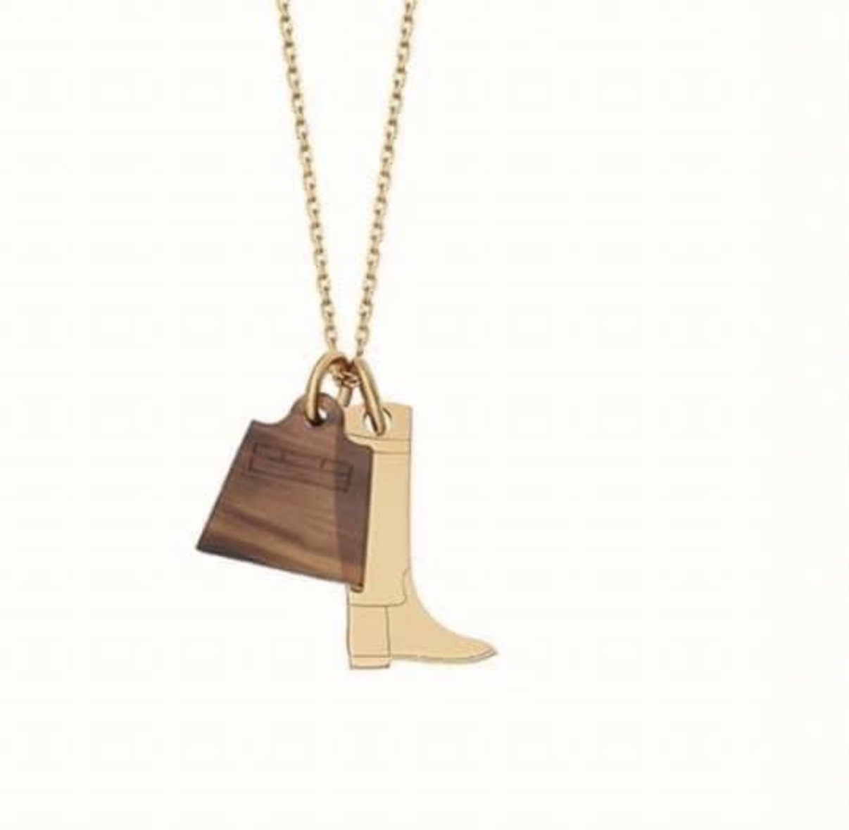 絕版Hermes 水牛角鍊(Kelly+靴款)