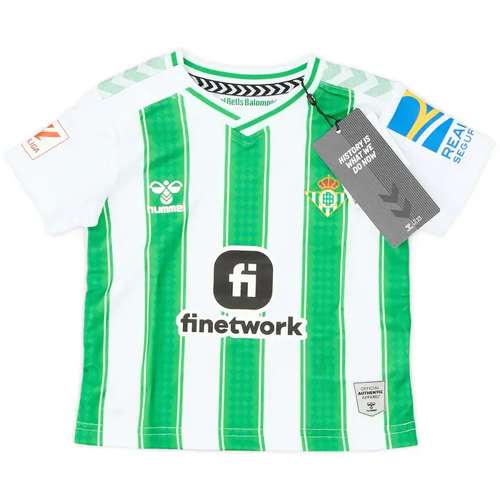 Hummel Real Betis 皇家貝迪斯 2023-24 主場嬰孩球衣套裝 