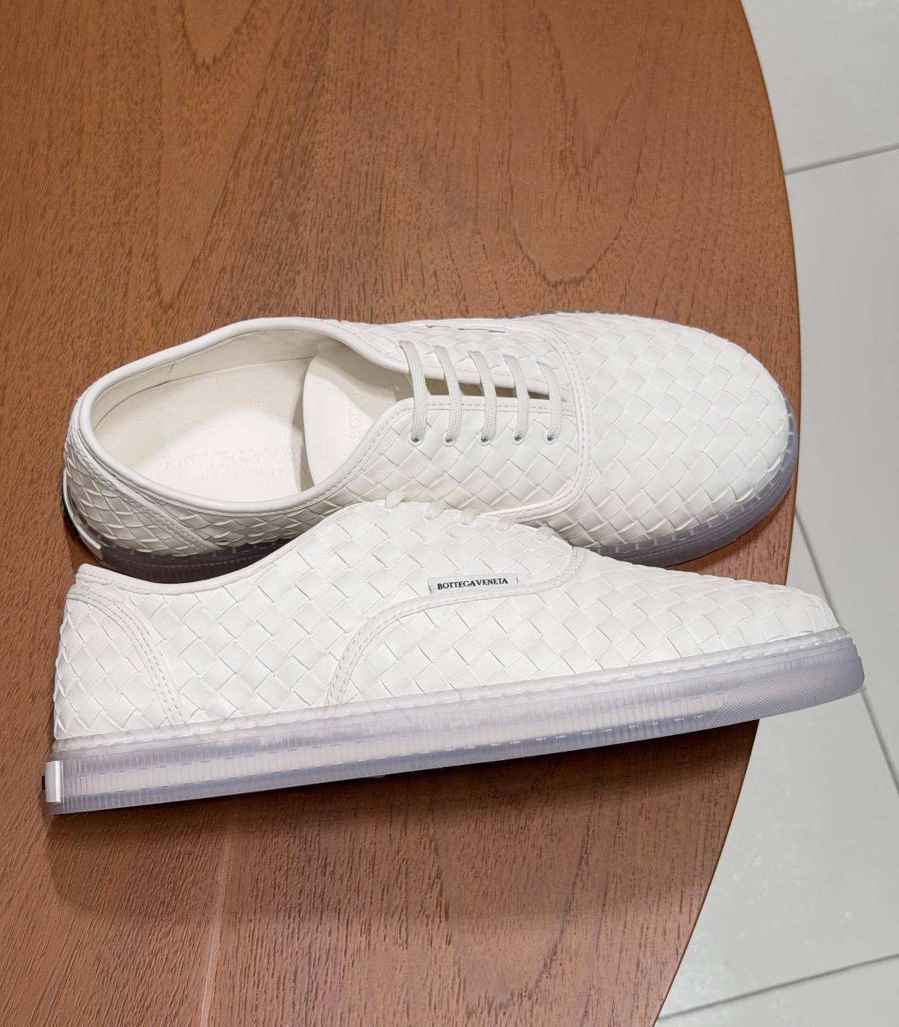 訂貨 ✈️ BV 新款 白色編織 Serena Sneaker  🔖Size 36/37/38/39/40/41