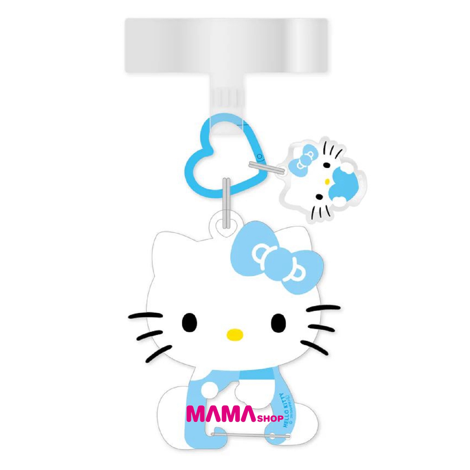 日本直送Sanrio 多功能手機指環連透明登山扣