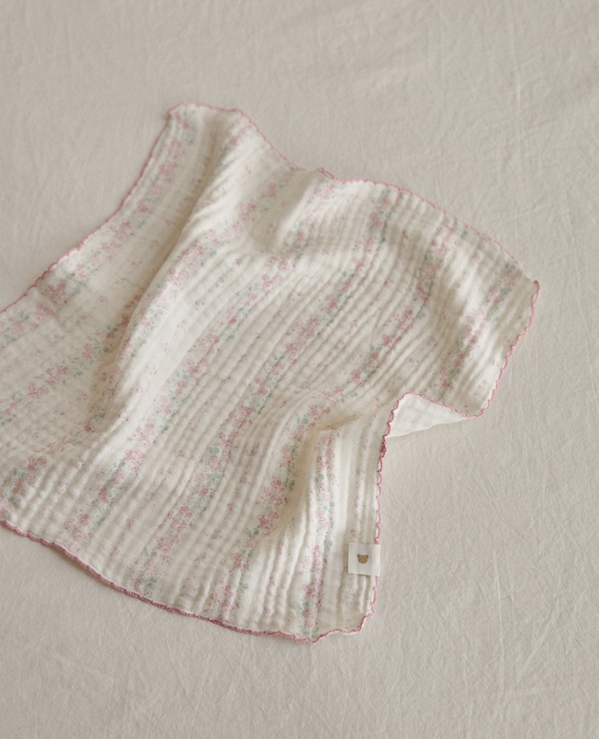 26S/S DTD Flora碎花溫馨系列-棉紗手絹