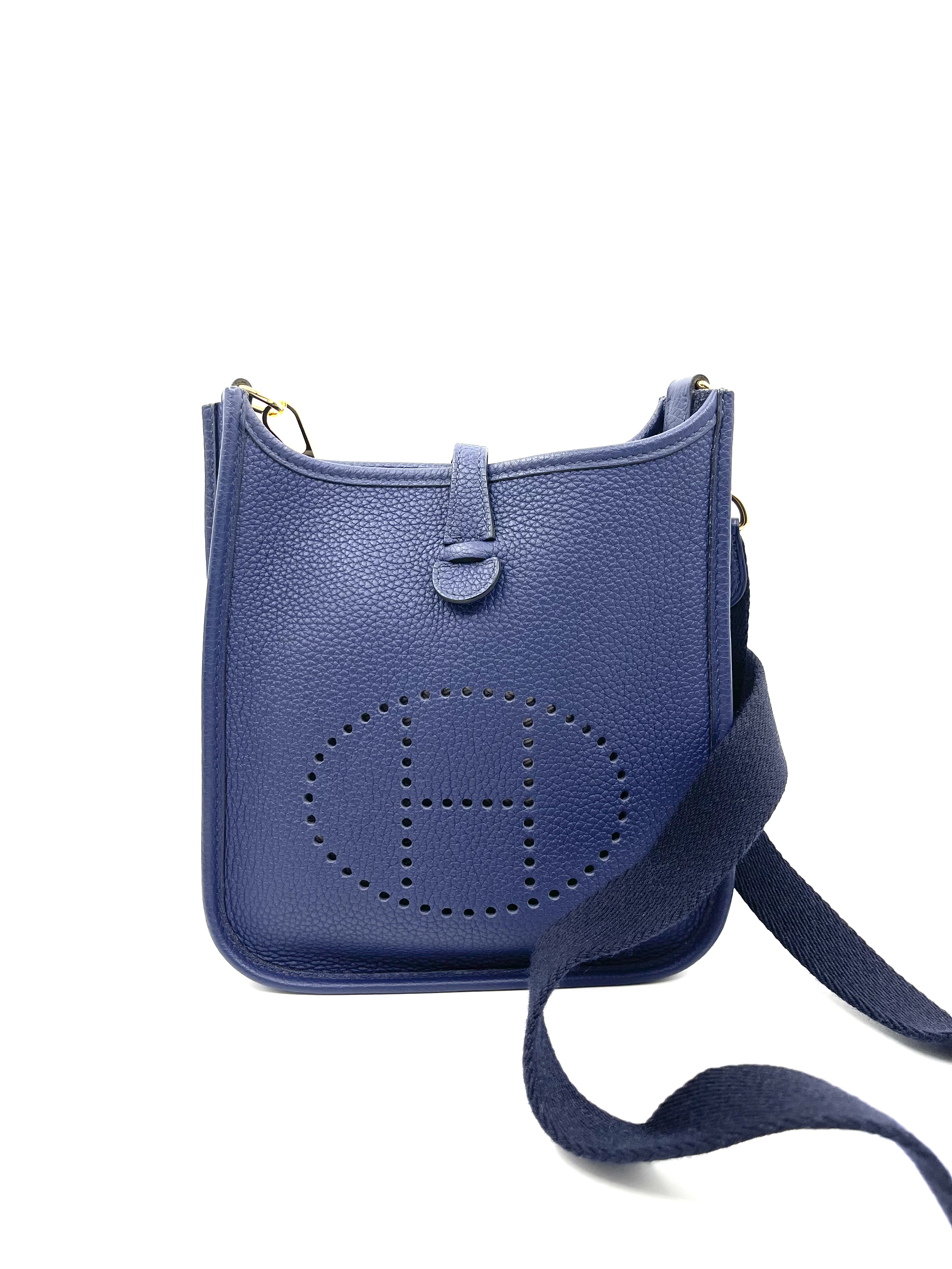 Pre-owned HERMES Evelyne Navy / 產品編號： 2472102