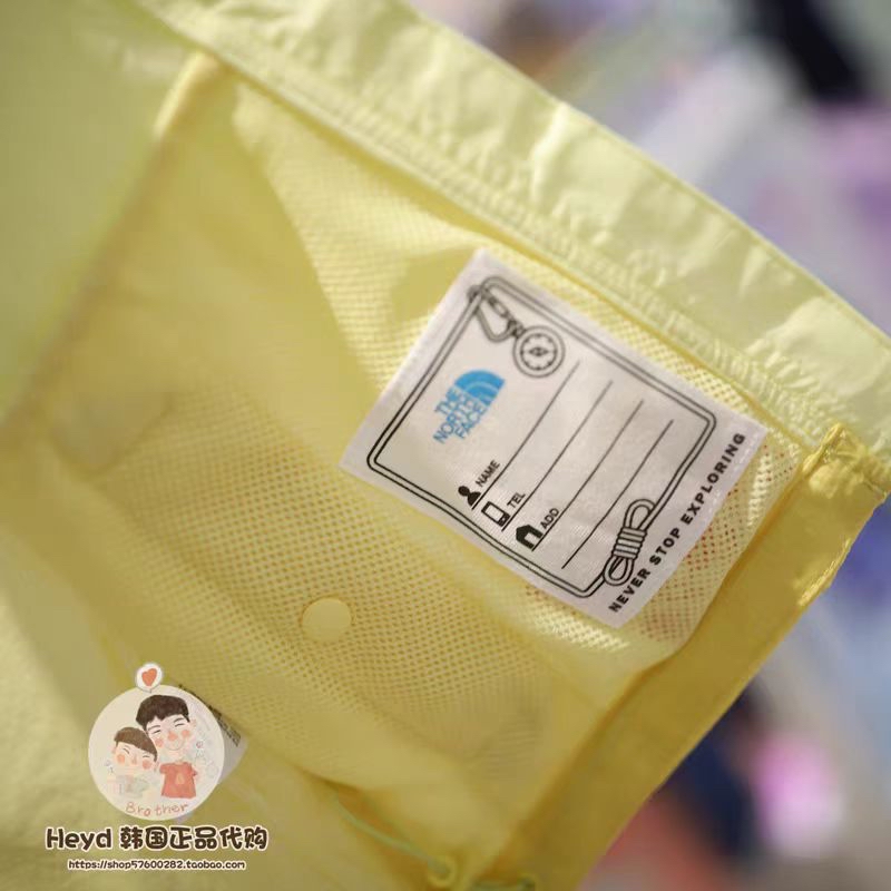 0632 親子❤️TNF夏季連帽薄防曬外套+斜孭袋 兩件套