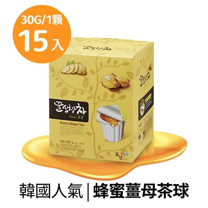 韓國🐝蜂蜜🫚薑茶 – 即溶養生暖身15粒