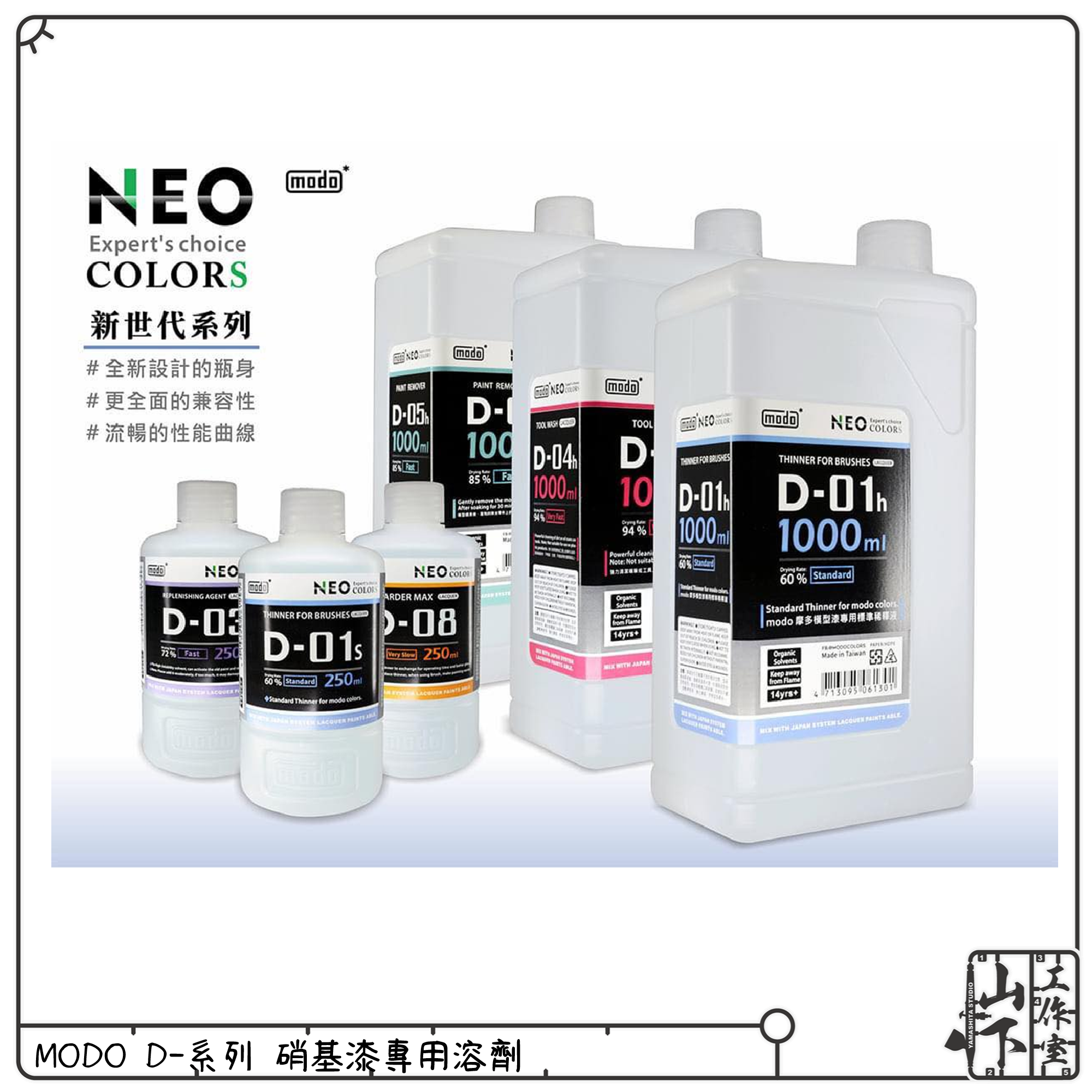 MODO D-系列 硝基漆專用溶劑