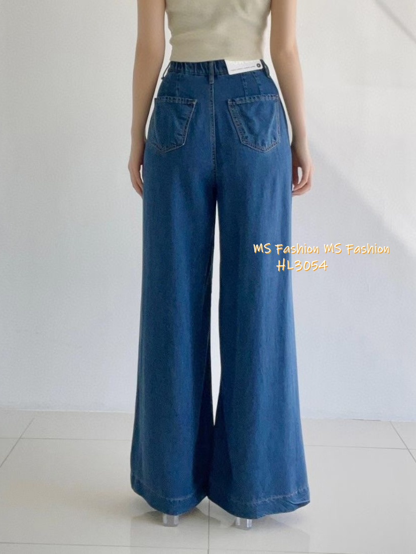 HL3054 韓國🌼Howluk天絲面料闊筒褲