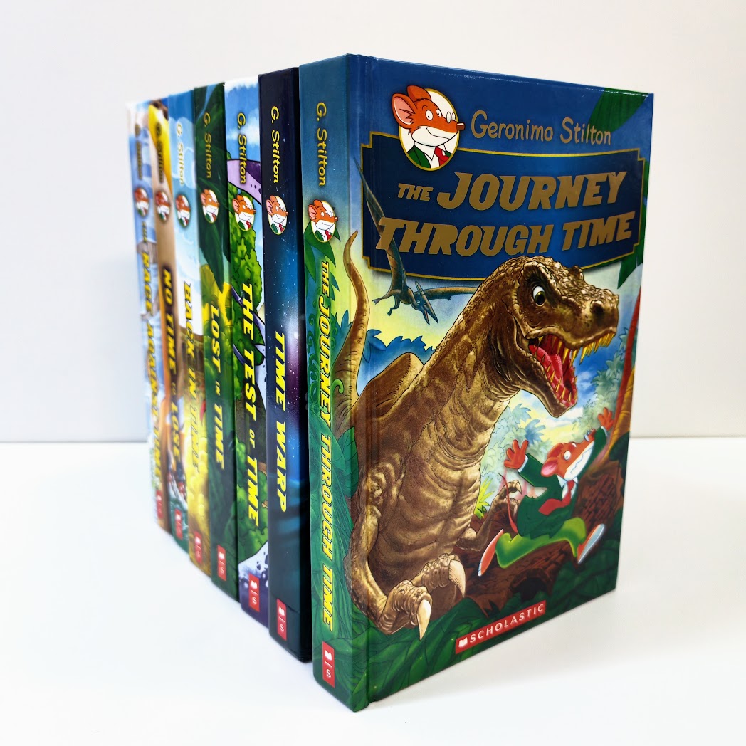 Geronimo Stilton Journey Through Time 8 books 老鼠記者時空穿梭世界8冊    S66