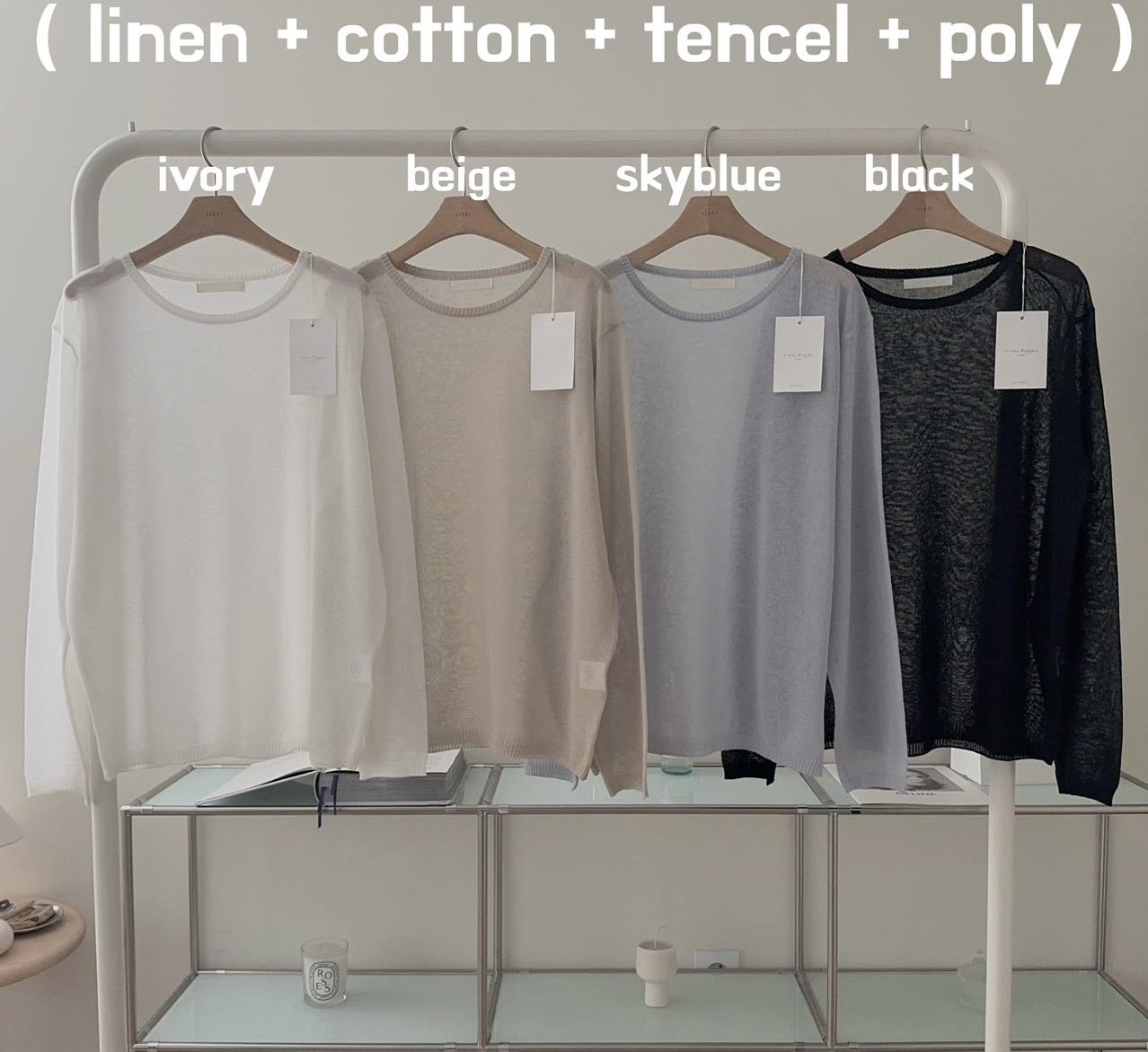 lien cotton tencel top 