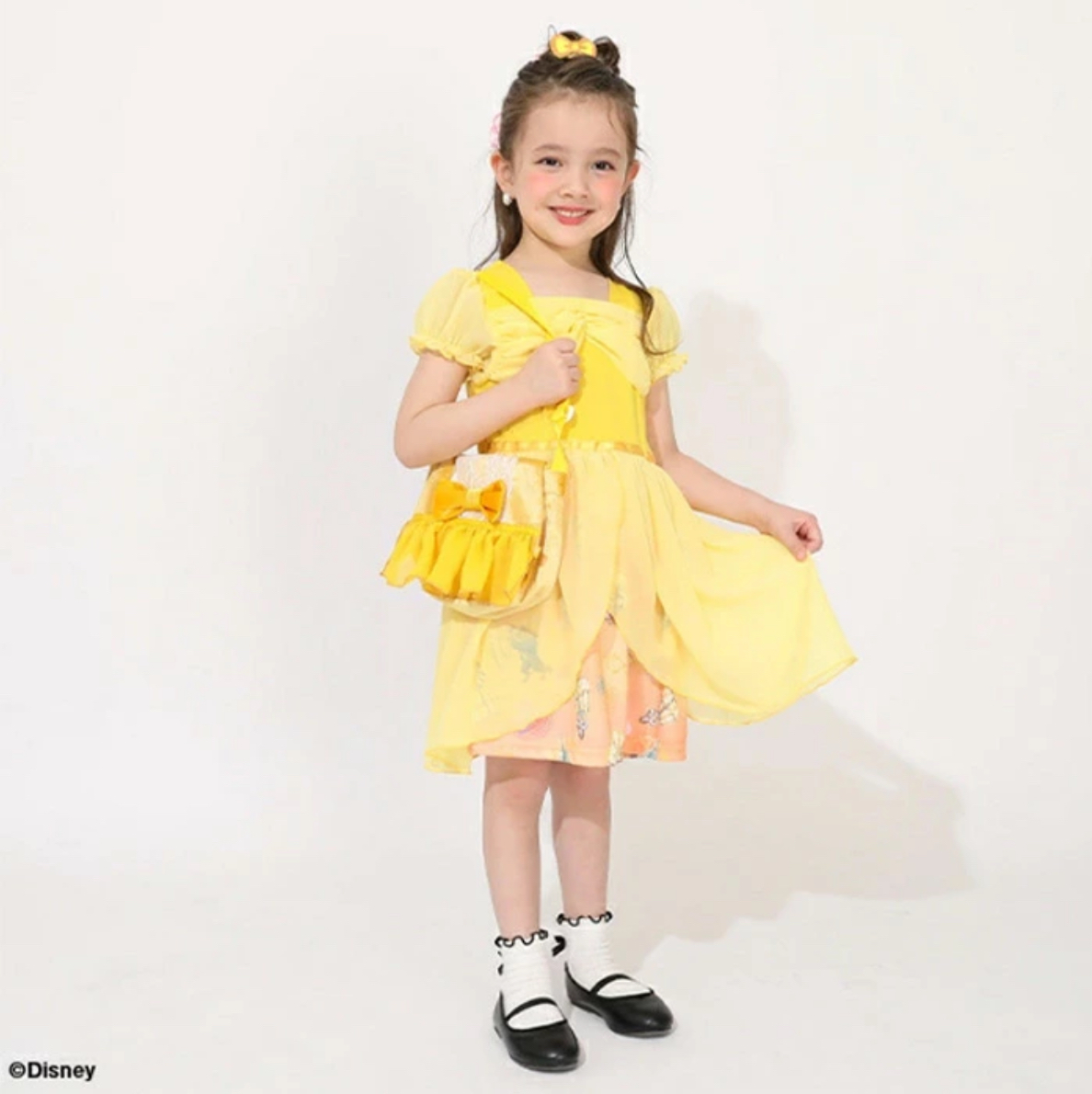 🇯🇵預訂 日本直送🇯🇵Babydoll x Disney公主系列八色公主造型短袖連身裙