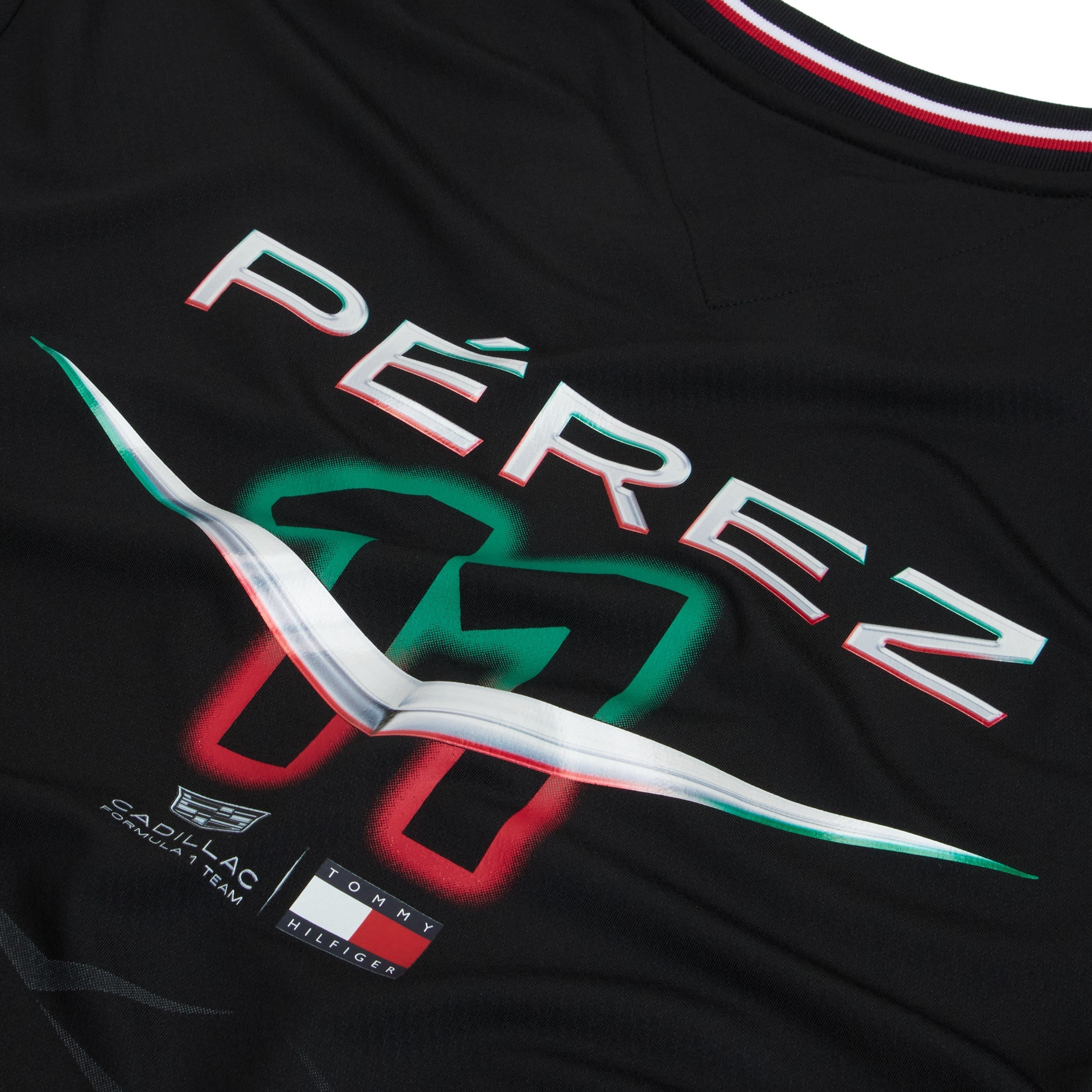 TH x Cadillac F1 Team 凱迪拉克車隊Sergio Perez 墨西哥特別版黑色賽車服 MN0MN00145BDS