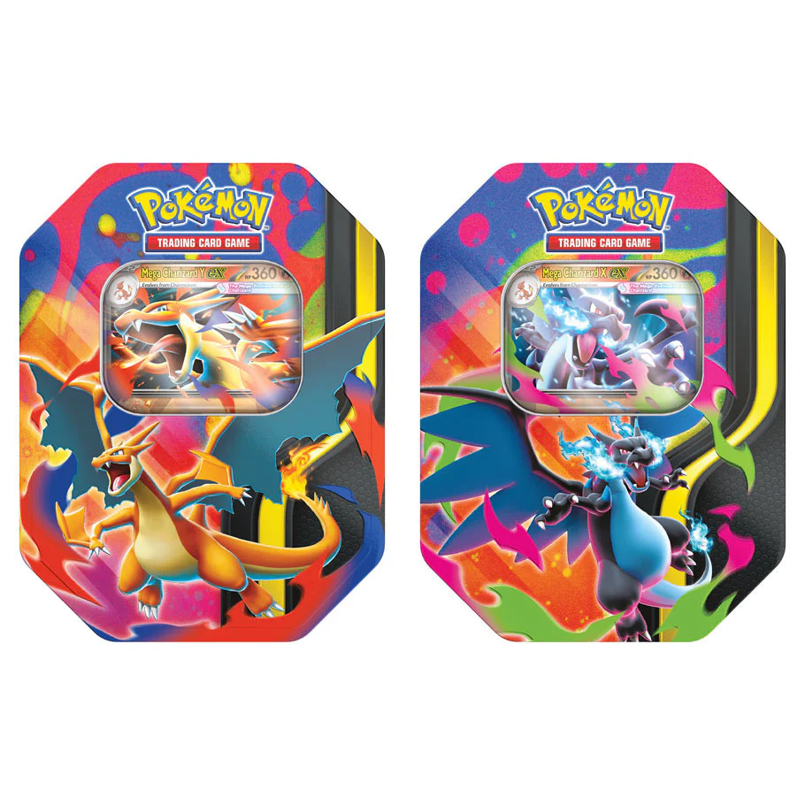 Pokémon TCG - Mega Charizard X/Y ex Tin