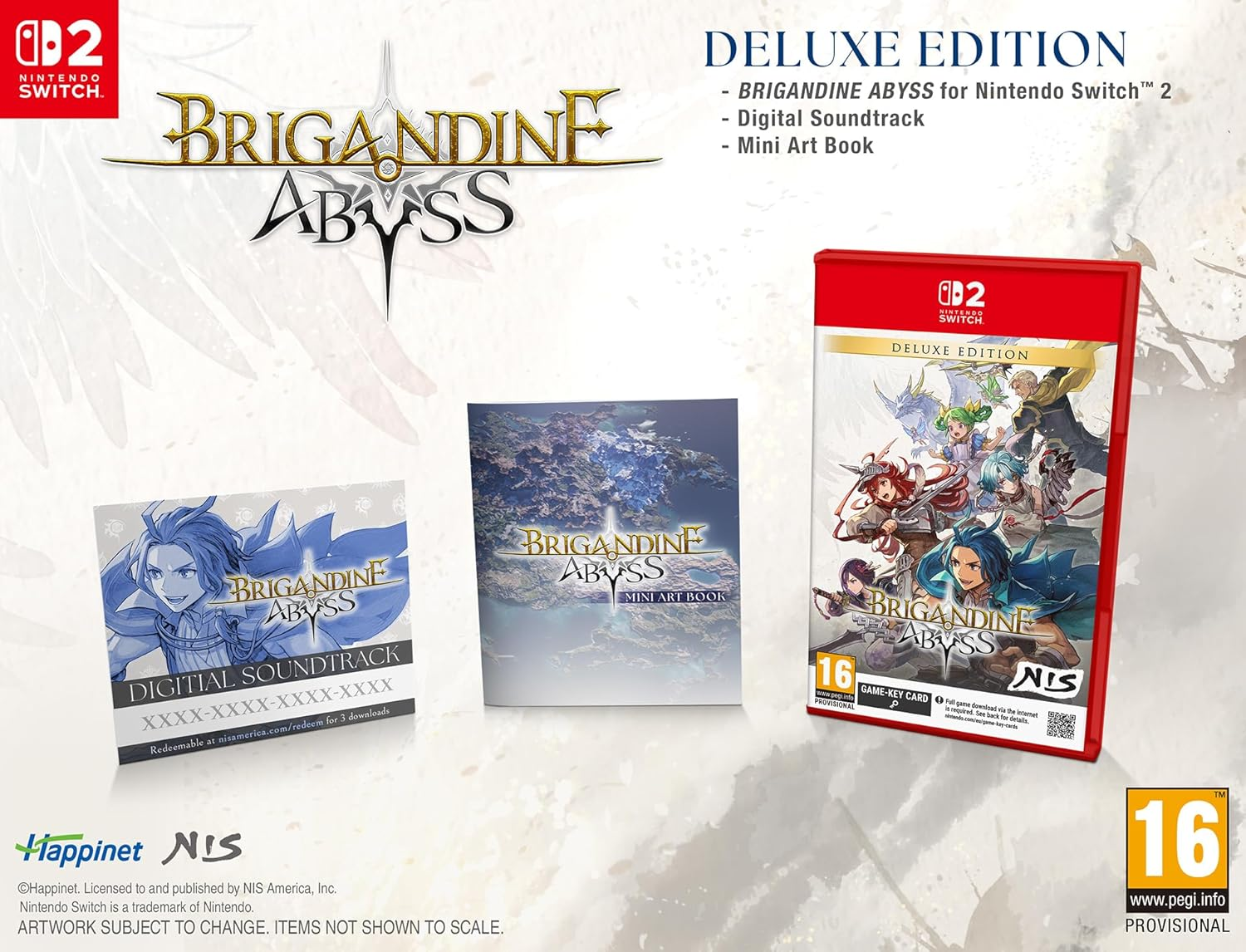 SW2 幻想大陸戰記 深淵【豪華版】Brigandine Abyss【Deluxe Edition】中/英/日文  (英文封面) SW2-0535