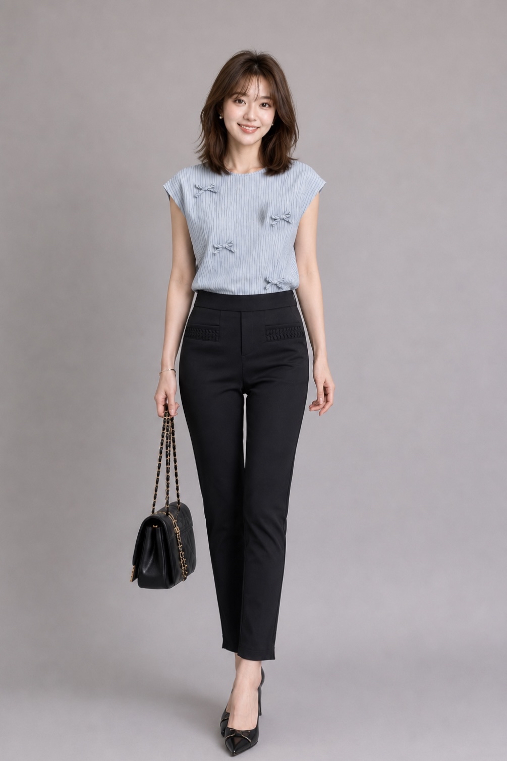 4647 Aria Slim Fit Ankle Pants