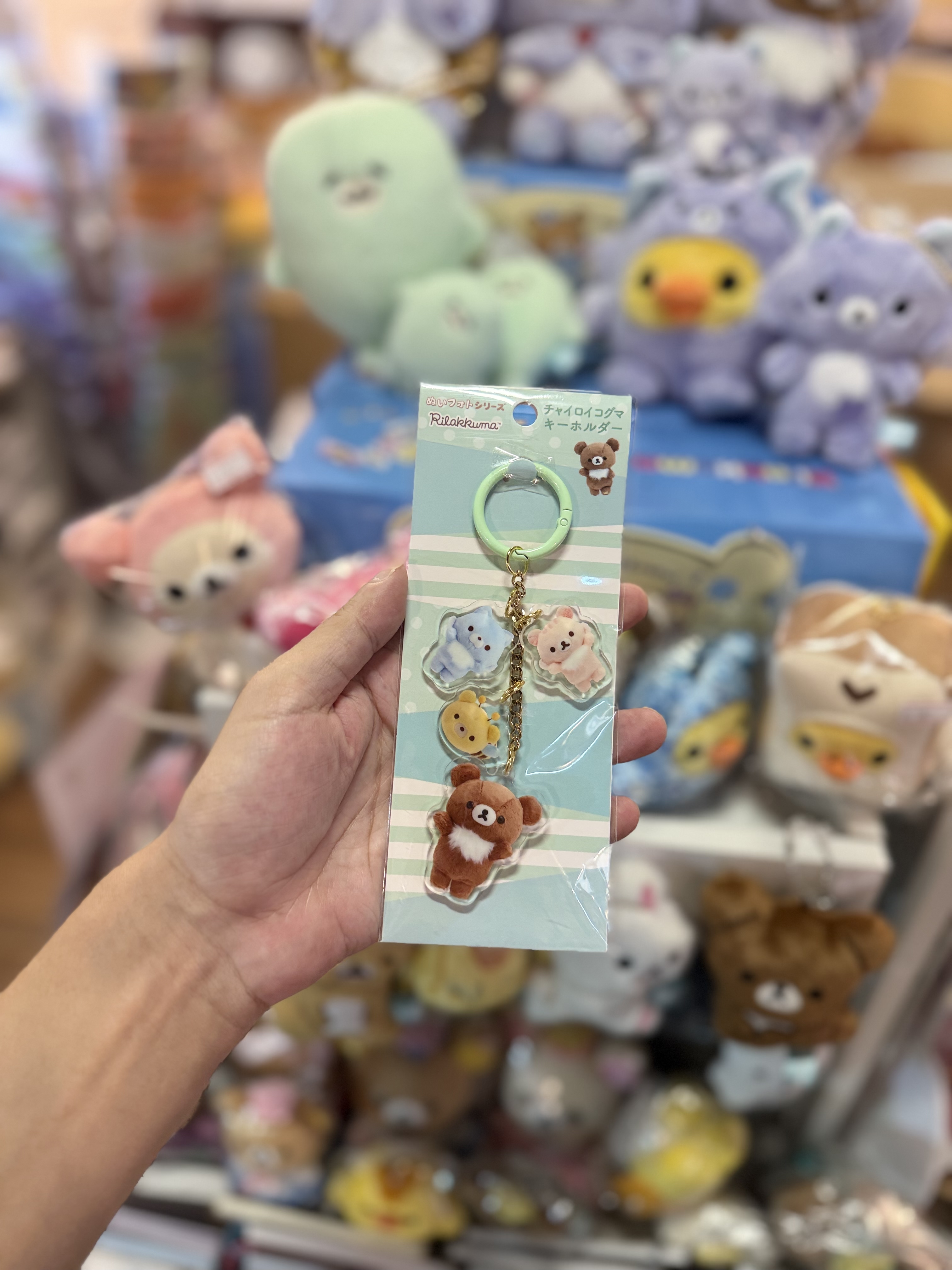 《現貨》全新rilakkuma寫真系列掛飾