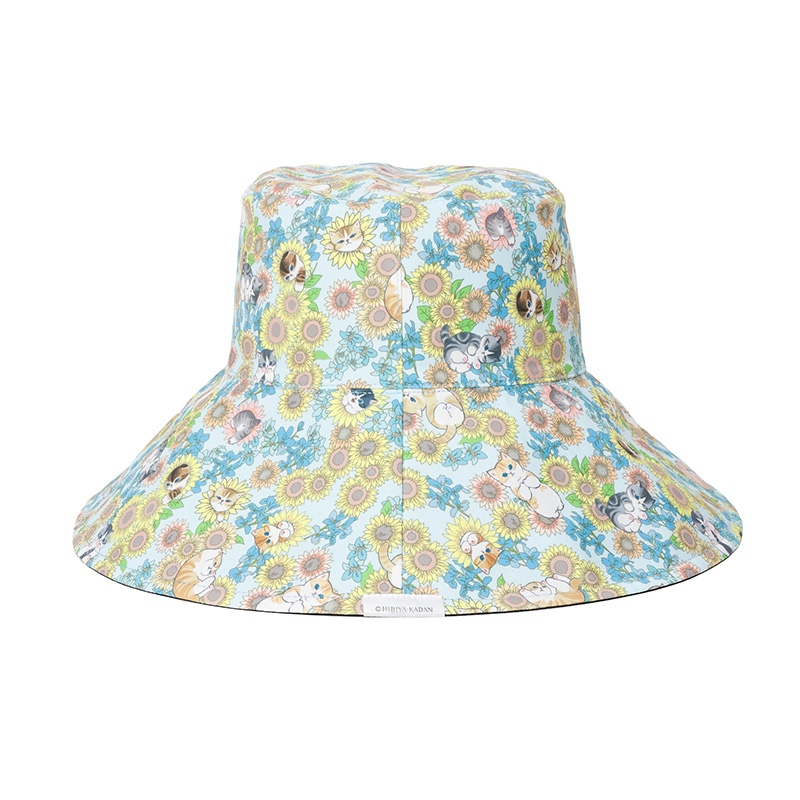 🌸 【預訂】mofusand×日比谷花壇 新品-雙面防uv漁夫帽