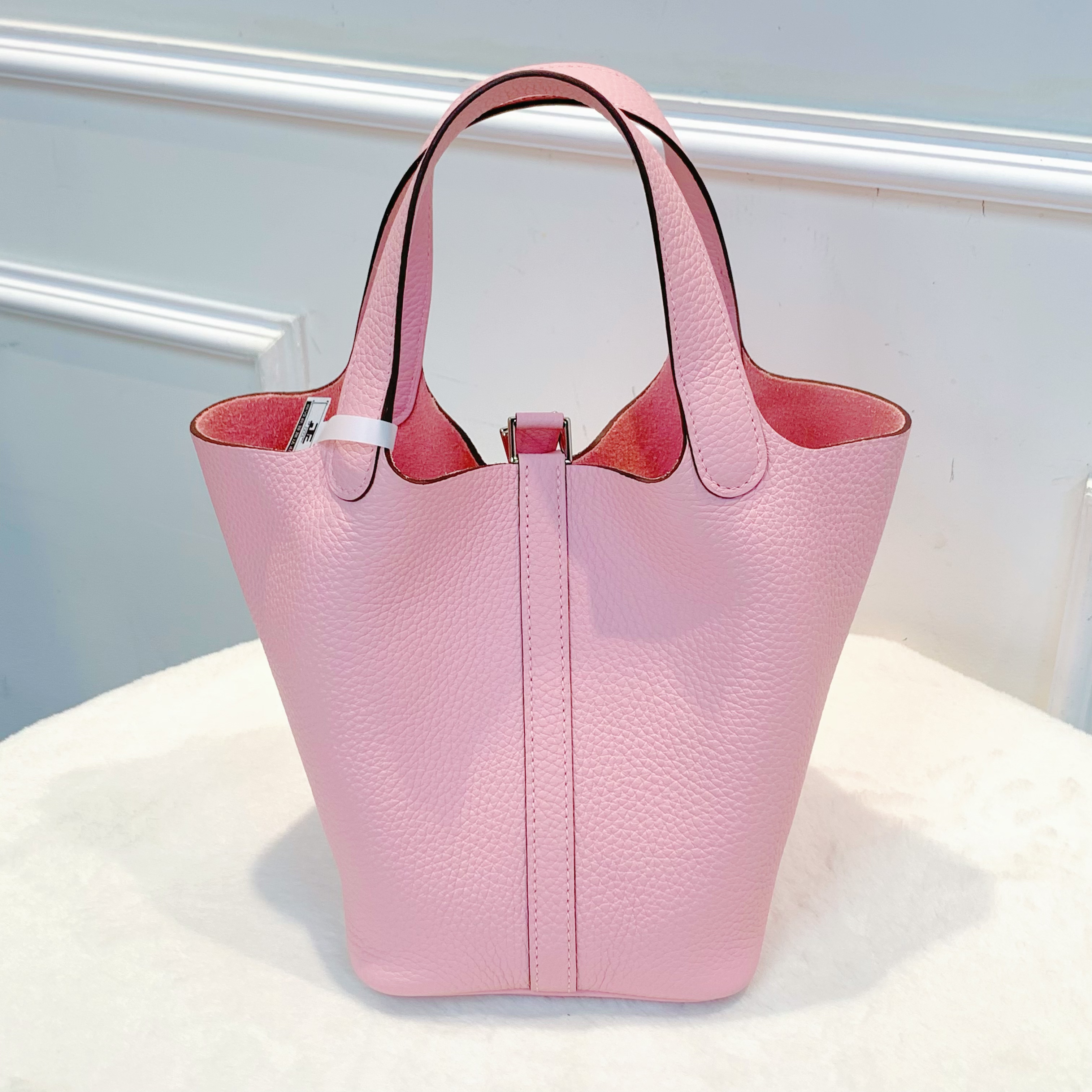 🎀有上海專門店正單💕情人節限定🫧Hermes 櫻花粉Picotin18 