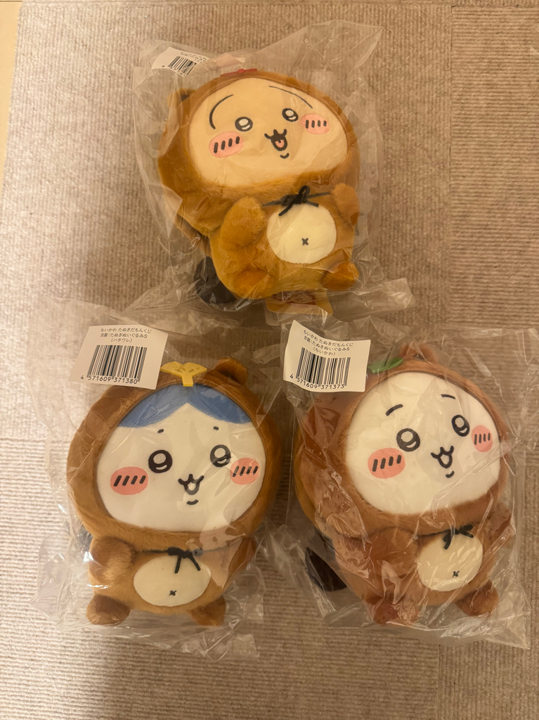 [直購價] Chiikawa 一番浣熊系列 公仔/公仔吊飾