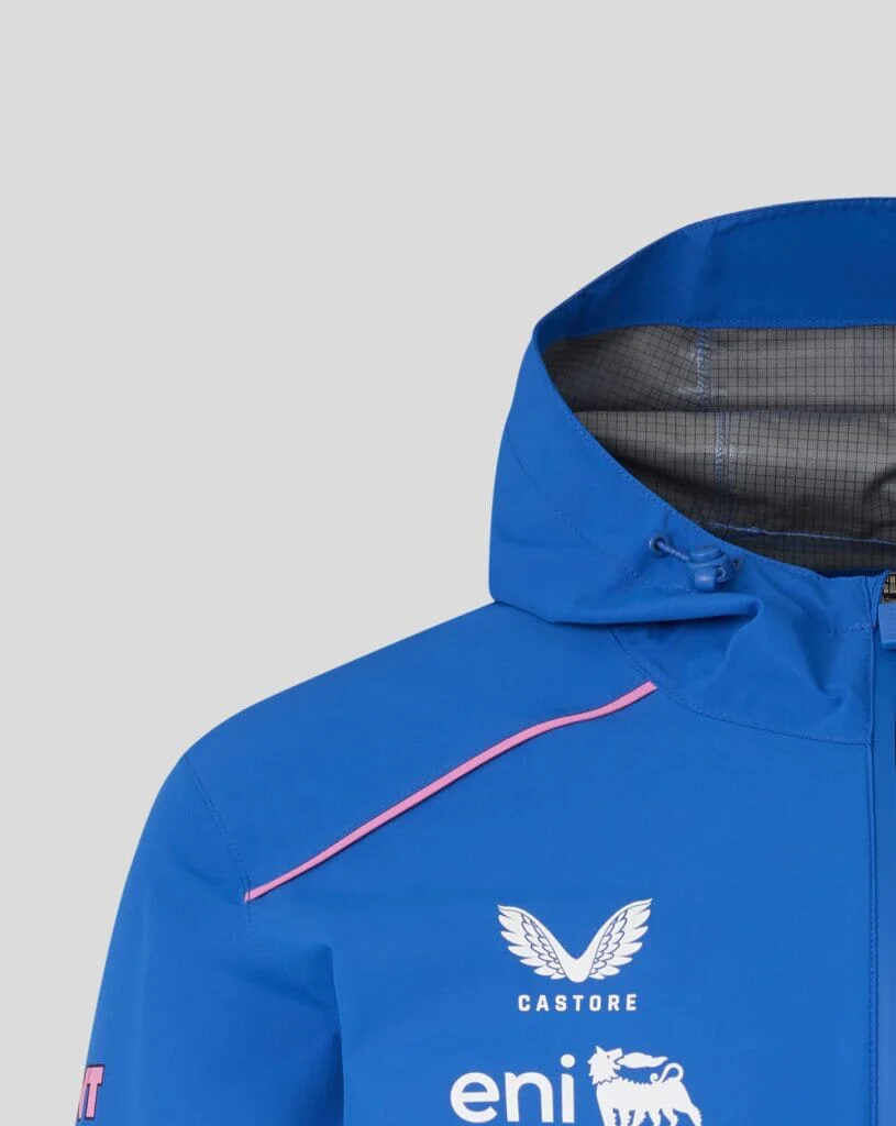 Castore F1 Alpine 車隊 2026 官方 Team 連帽防水外衣 TU14478