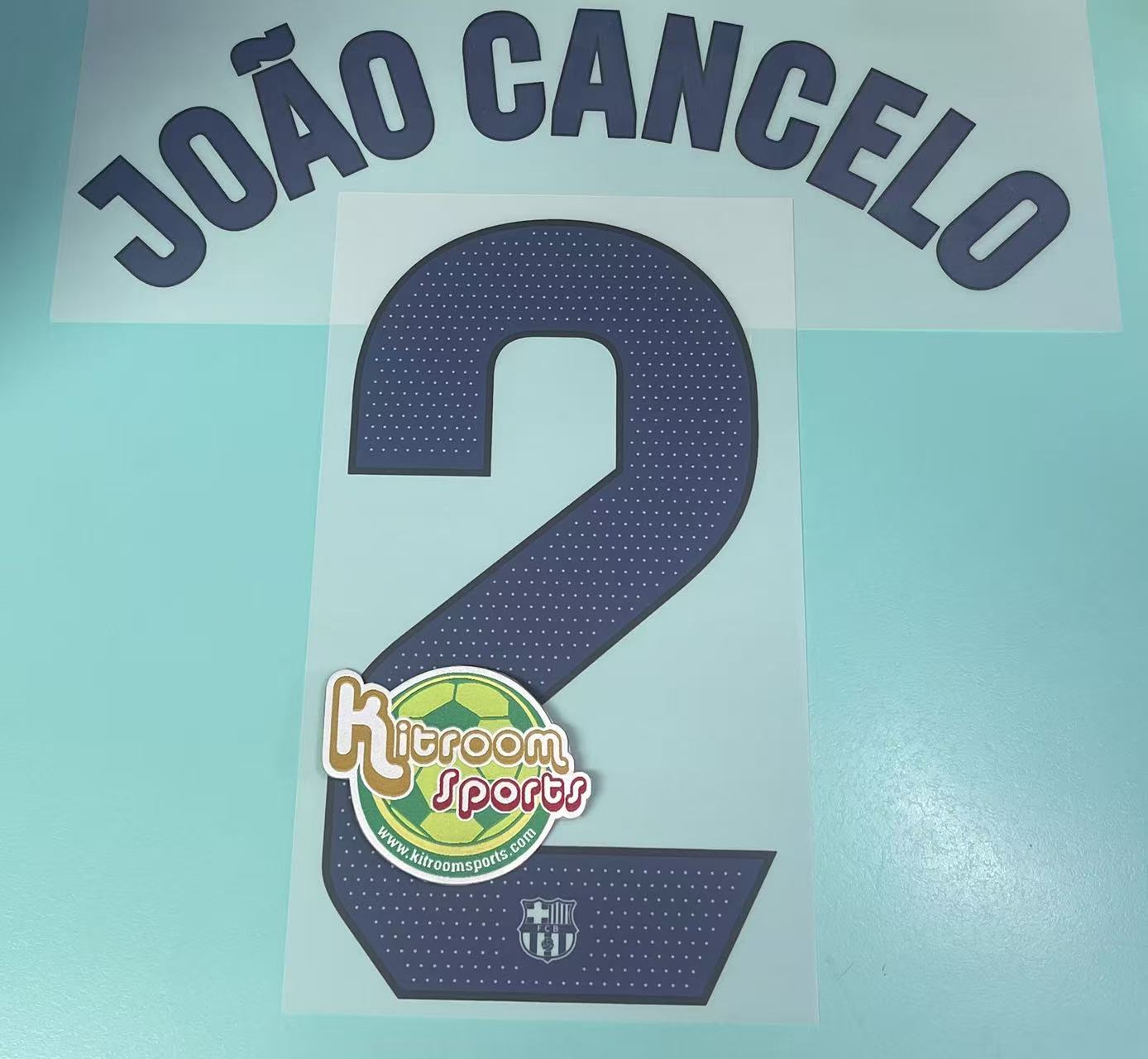 2023-24 Barcelona 4th Nameset #2 JOAO CANCELO