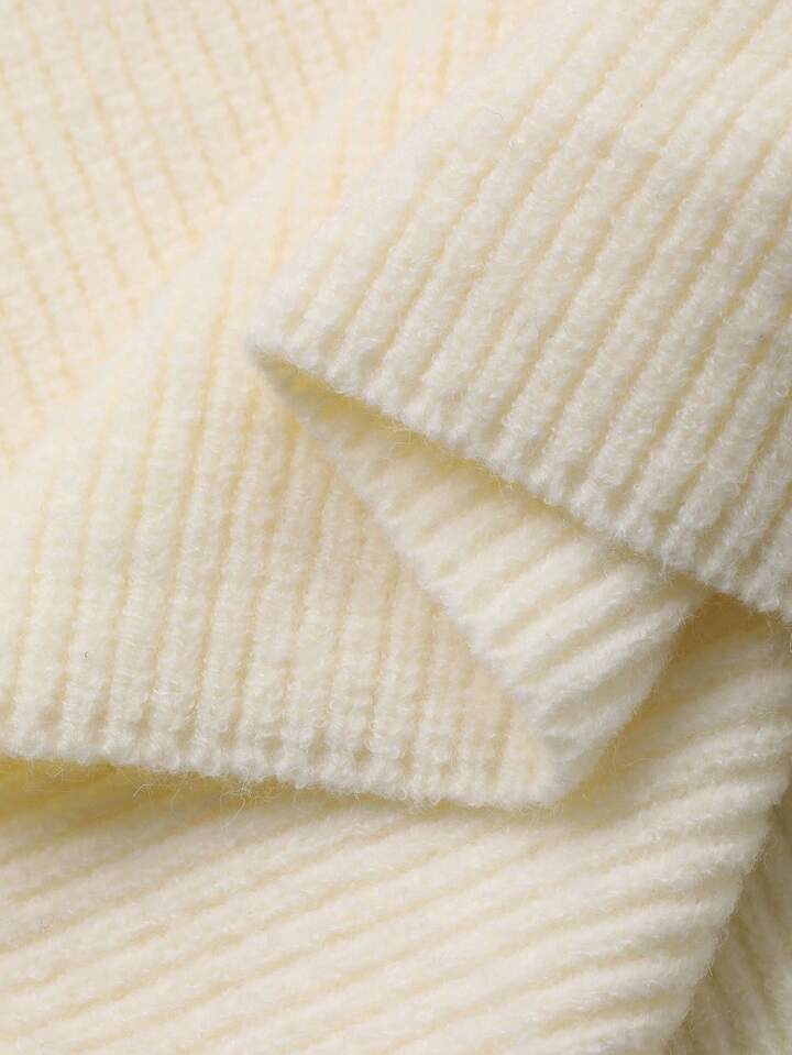 復古學院風針織毛衣