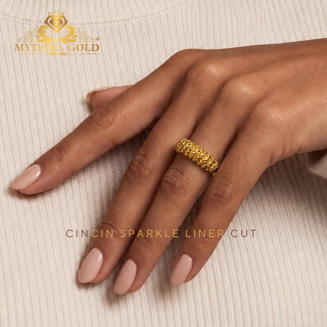 MYDORA Cincin Sparkle Liner Cut (5G) l EMAS 916/22K