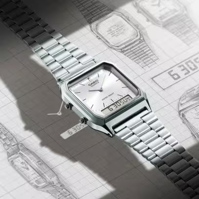 Casio AQ-230 超人氣經典雙顯錶款