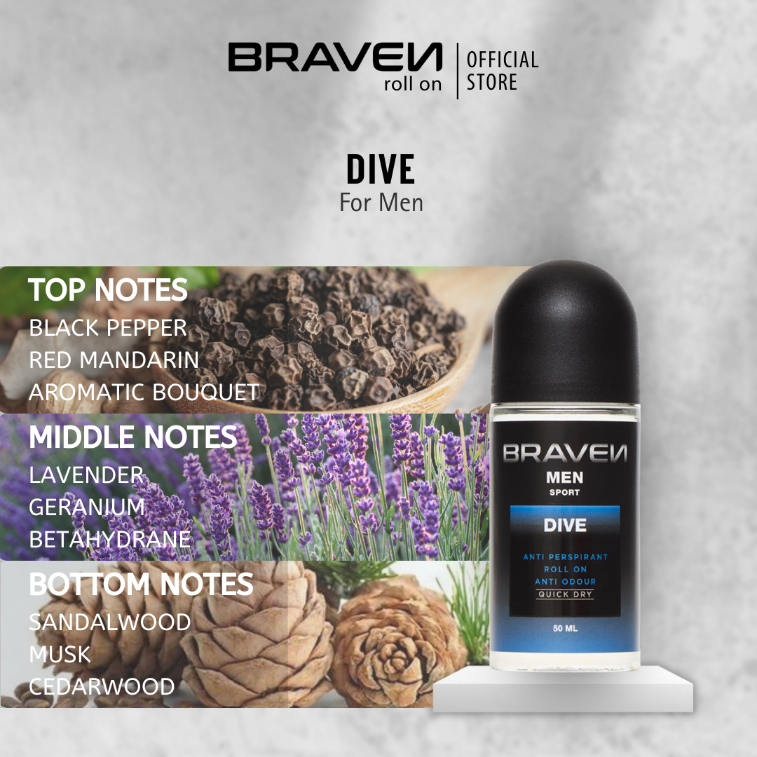 Braven Deodorant - Dive 50ml