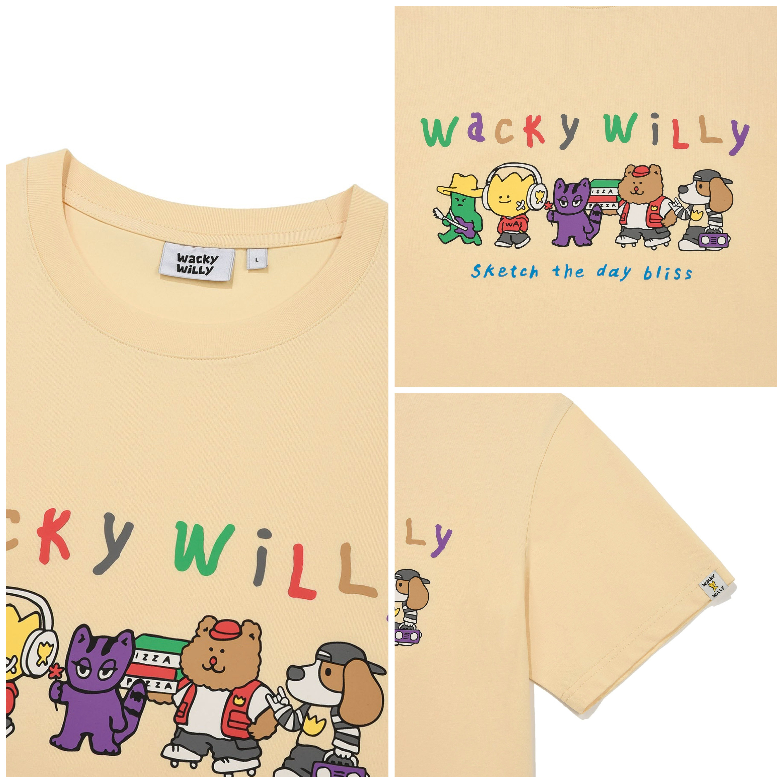 🇰🇷韓國Wacky Willy短袖Tee