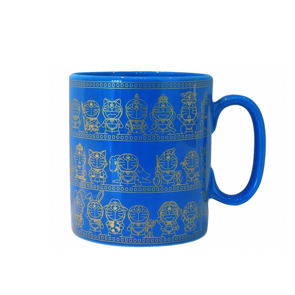 [現貨 - 深藍] 多啦A夢陶瓷杯 (電影45週年系列) 日本製