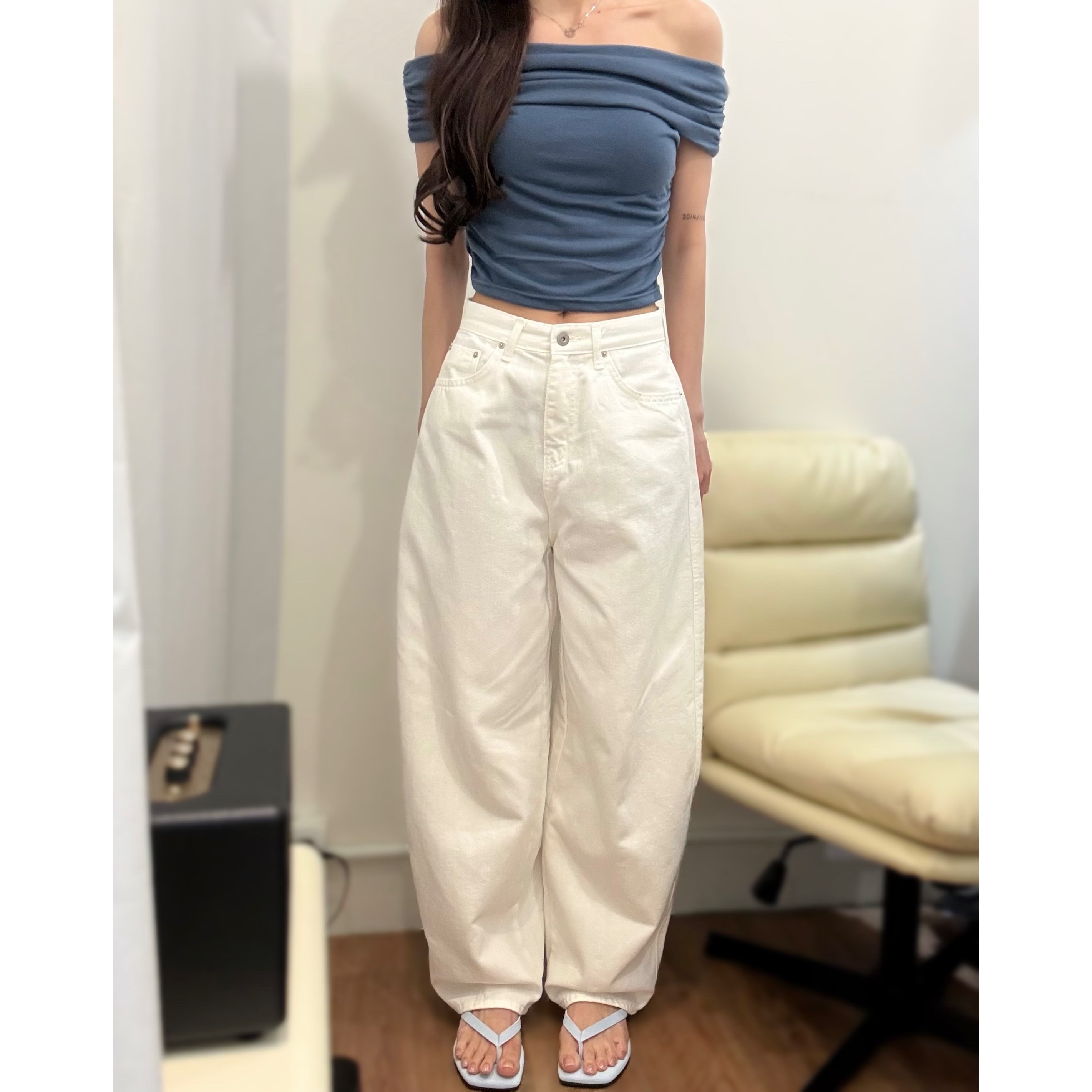 新品價4月10截單🤍《POCKET BARREL JEANS》 2604H