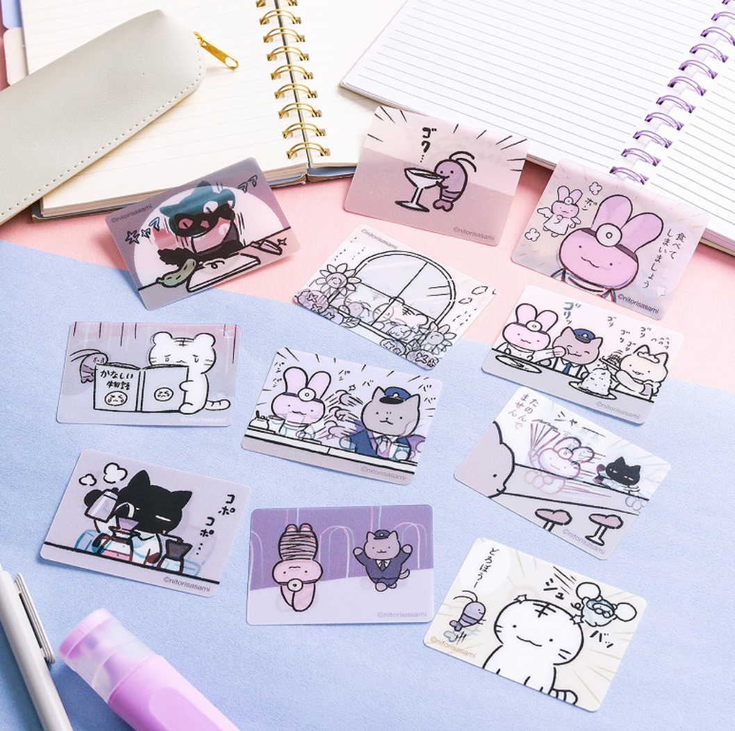 白虎與黑虎蝦 變身卡｜預訂